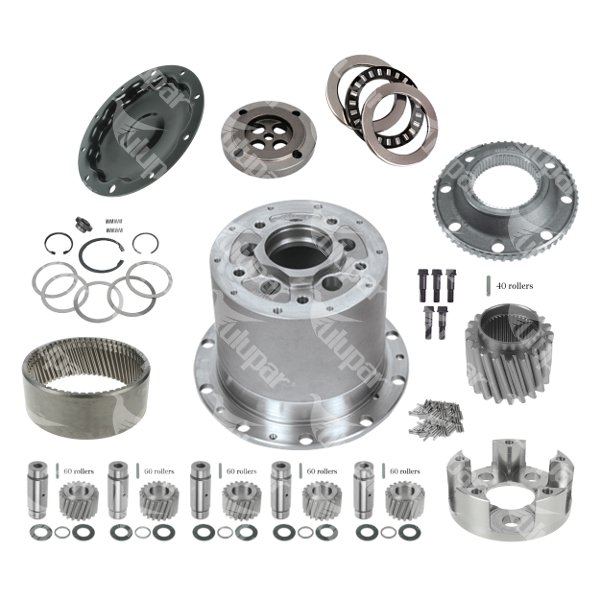 Differential Case Assembly Full Kit ( 20T / RH / Small Diff. ) - 20602876012