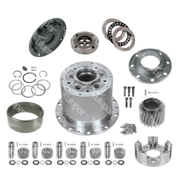 Differential Case Assembly Full Kit ( 20T / LH / Small Diff. ) - 20602876013