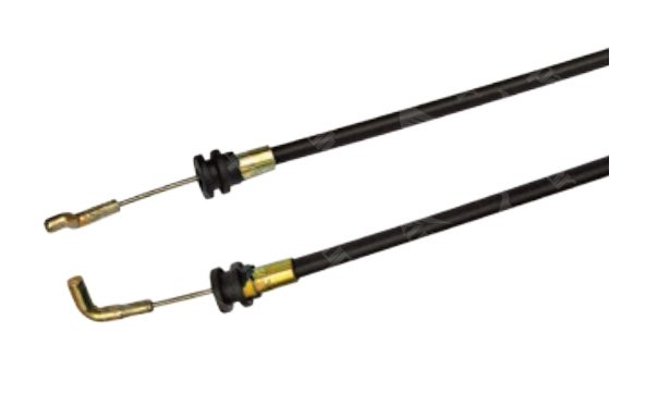 Cable, door release, Left 710 mm - 1050457052