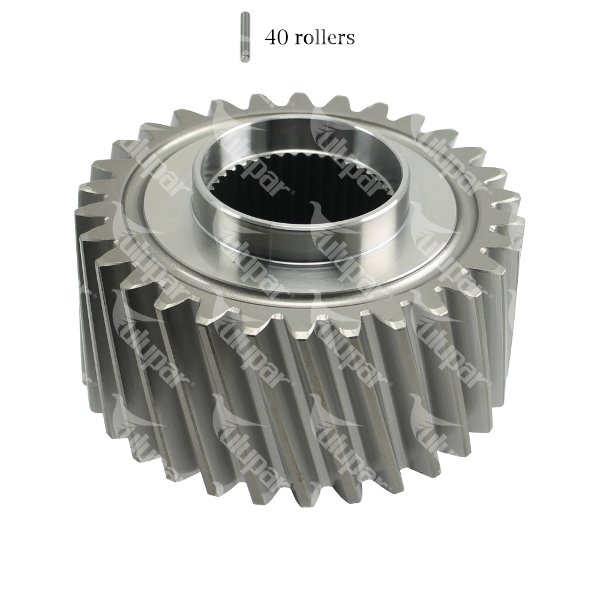 20502876057 - Sun gear, Differential 30 Left Teeth / 40 Rollers