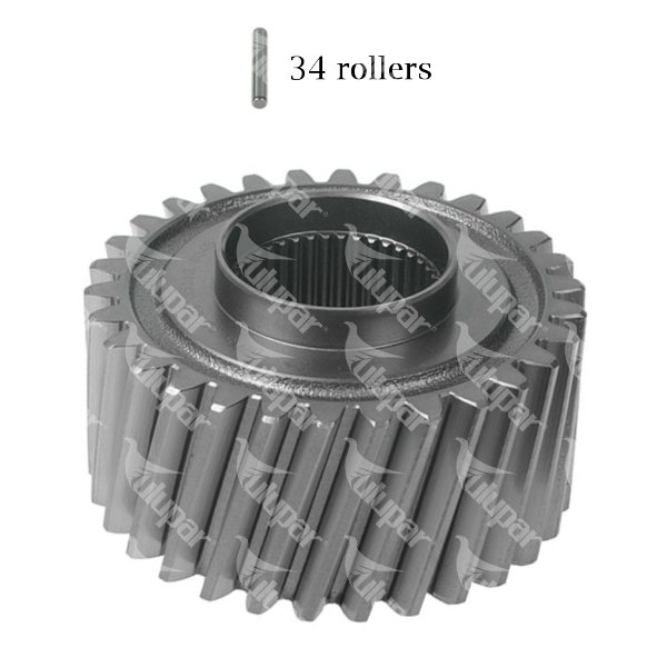 20602876059 - Sun gear, Differential 30 Right Teeth / 34 Rollers