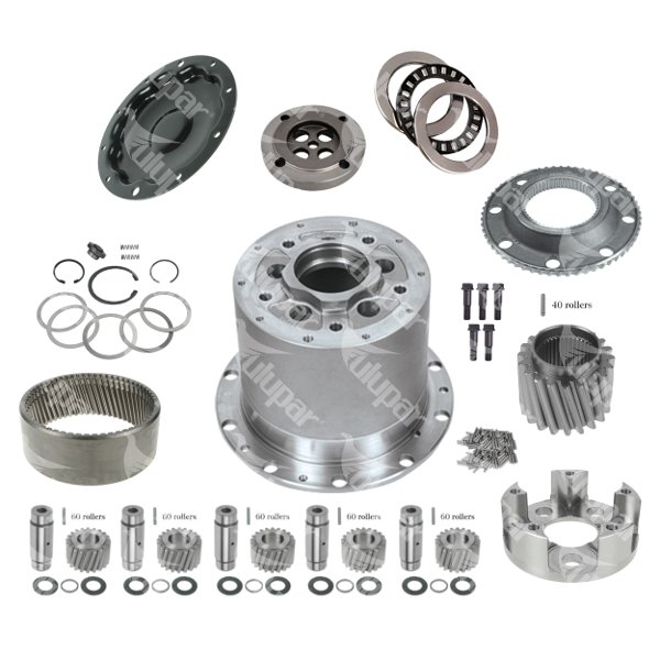 Differential Case Assembly Full Kit ( 20T / RH / Big Diff. ) - 20602876026