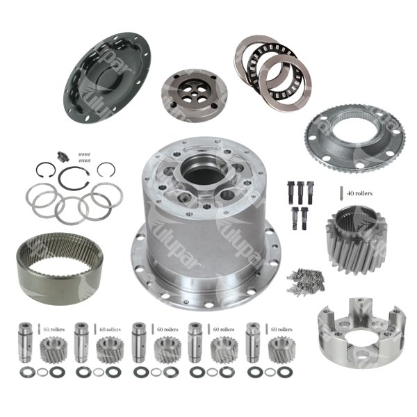 Differential Case Assembly Full Kit ( 20T / LH / Big Diff. ) - 20602876027