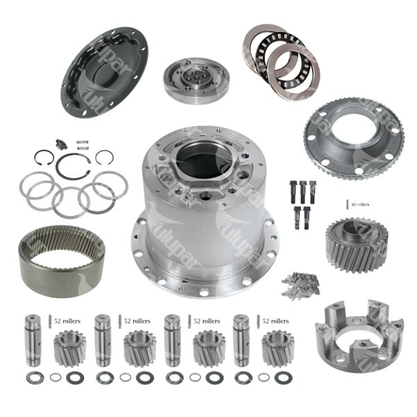 Differential Case Assembly Full Kit ( 30T / LH / Big Diff. ) - 20602876035