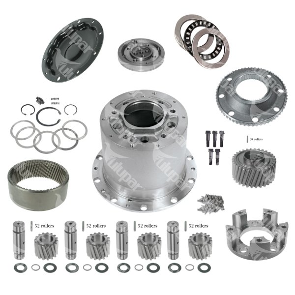Differential Case Assembly Full Kit ( 30T / LH / Small Dif. ) - 20602876037