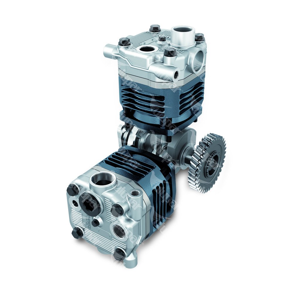 1100070002 - Air Compressor (Twin Cylinder & Vertical & Horizontal) 