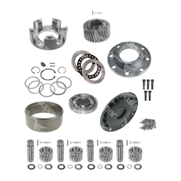 Differential Case Assembly Half Kit 30T / RH / Big Diff. - 20602876049