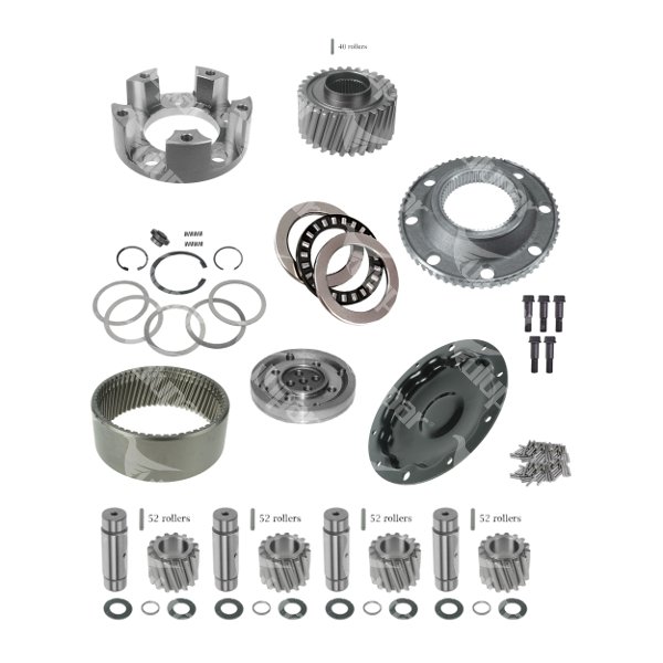 Differential Case Assembly Half Kit 30T / LH / Big Diff. - 20602876050